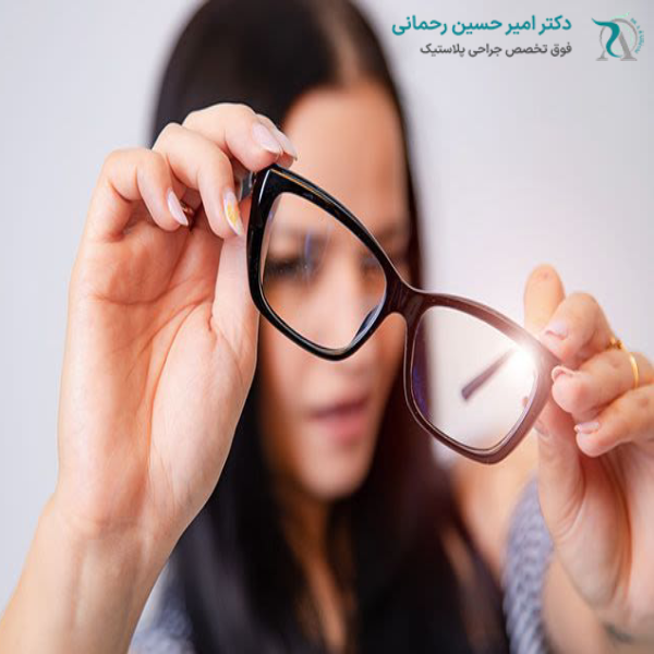 بهترین زمان استفاده از عینک بعد از رینوپلاستی